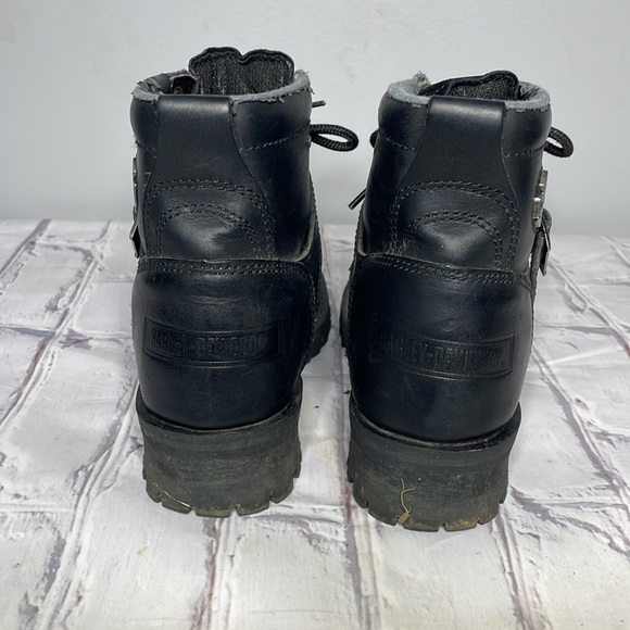 Harley Davidson Moto Leather Boots - Picture 3 of 10